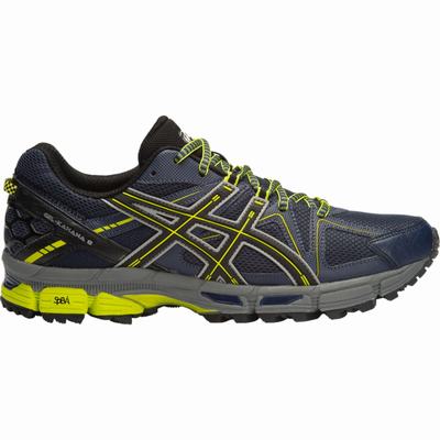 Asics Gel-Kahana 8 - Miesten Polkujuoksukengät - Laivastonsininen/Mustat